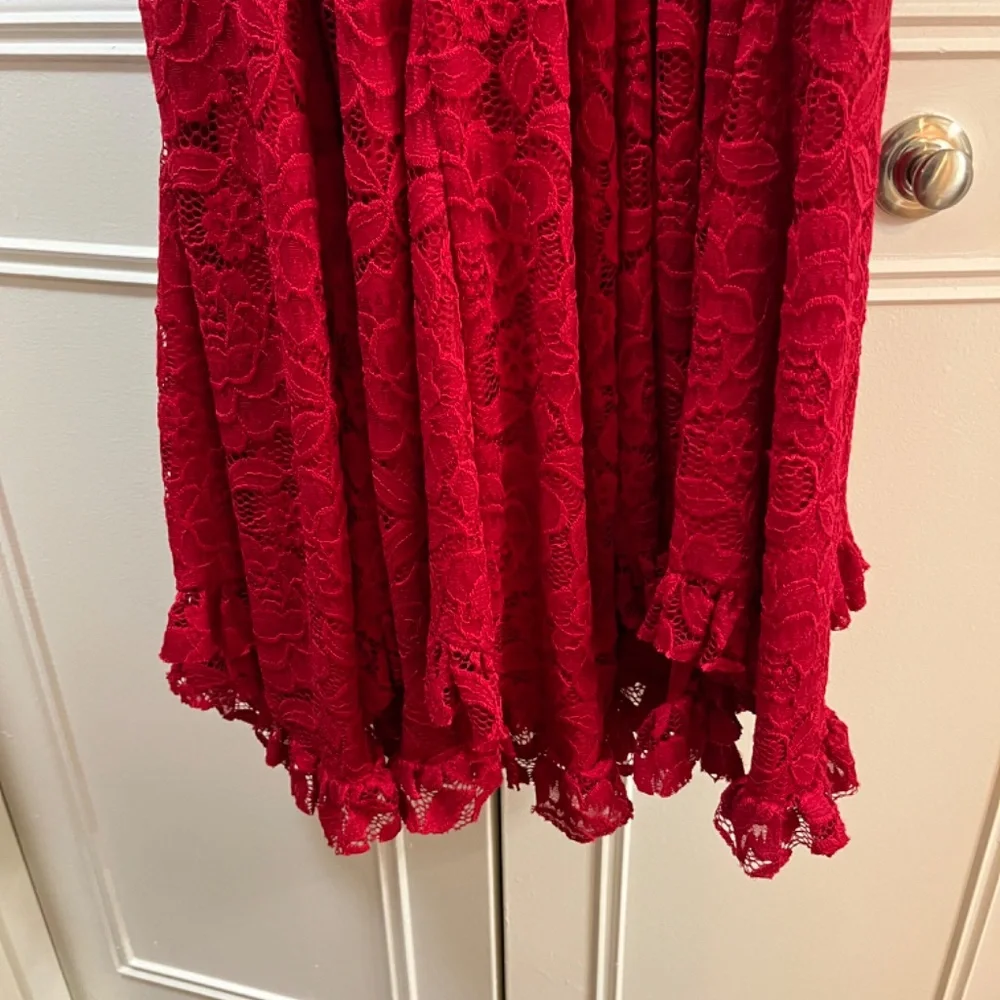 Anthropologie Hutch Red evening dress - Picture 3 of 5